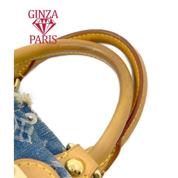 スピーディ ルイ ヴィトン LOUIS VUITTON モノグラムデニム パッチ