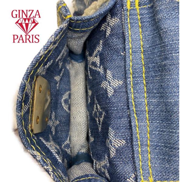 スピーディ ルイ ヴィトン LOUIS VUITTON モノグラムデニム パッチ