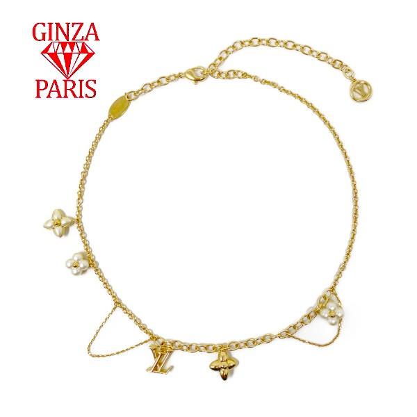 未使用品　ルイ ヴィトン  LOUIS  VUITTON　　ネックレス・ LVフローラグラム　M03016 | LOUIS VUITTON