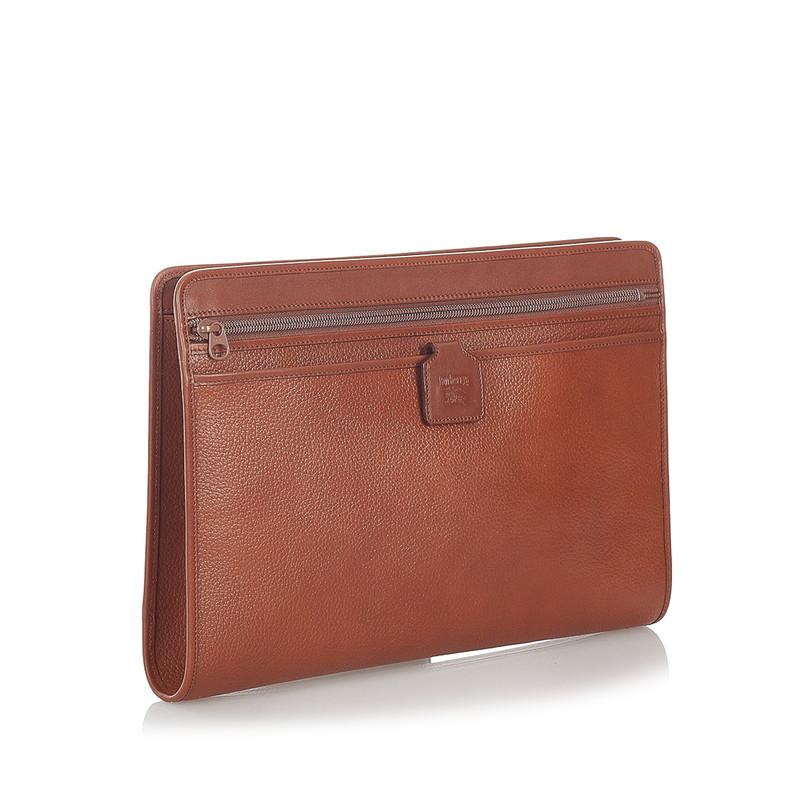 人気提案 バーバリー Burberry 小銭入れ 牛革 ダークブラウン Fucoa Cl