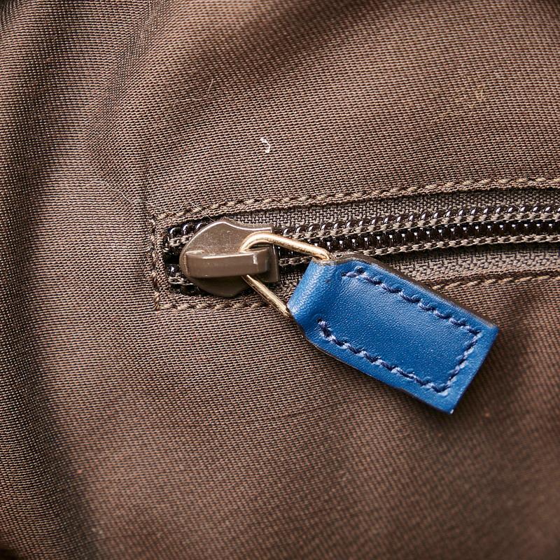 GUCCI グッチ ディアマンテ 344357 ブルー レザー ブリーフ