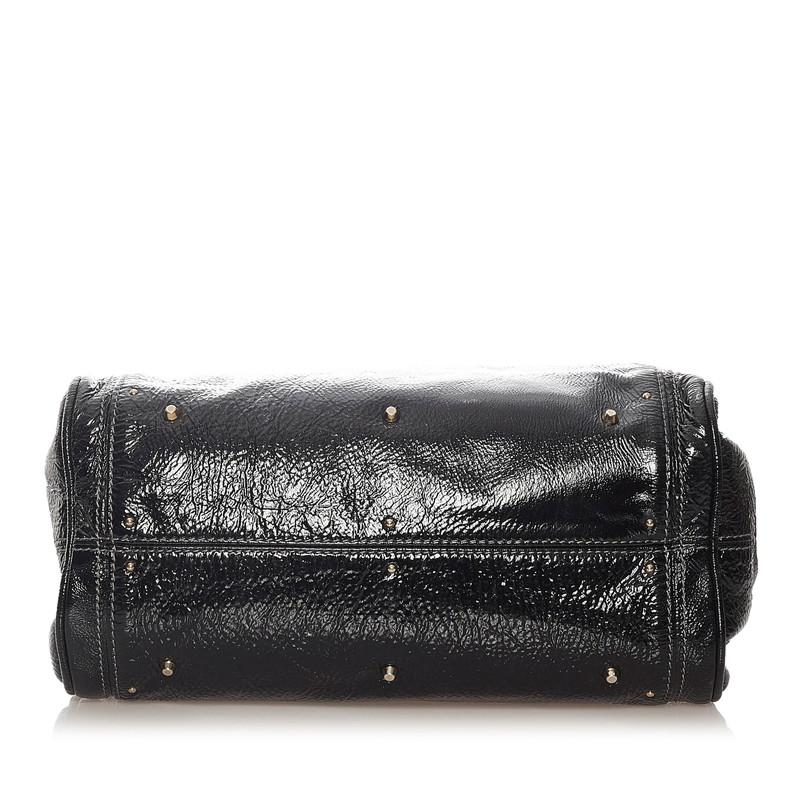 Chloé ブラックレザー ハンドバッグ　パディントン Chloe クロエ パディントン ブラック レザー ハンドバッグ