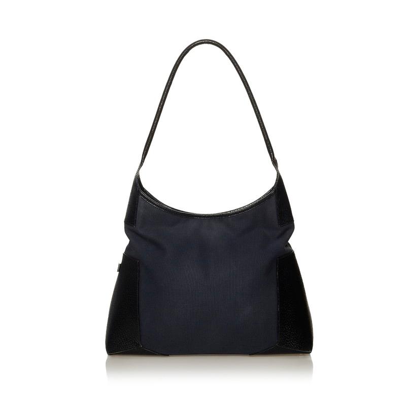 サルヴァトーレフェラガモ AU-21 1208 ネイビー ブラック キャンバス