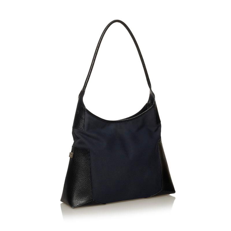 サルヴァトーレフェラガモ AU-21 1208 ネイビー ブラック キャンバス