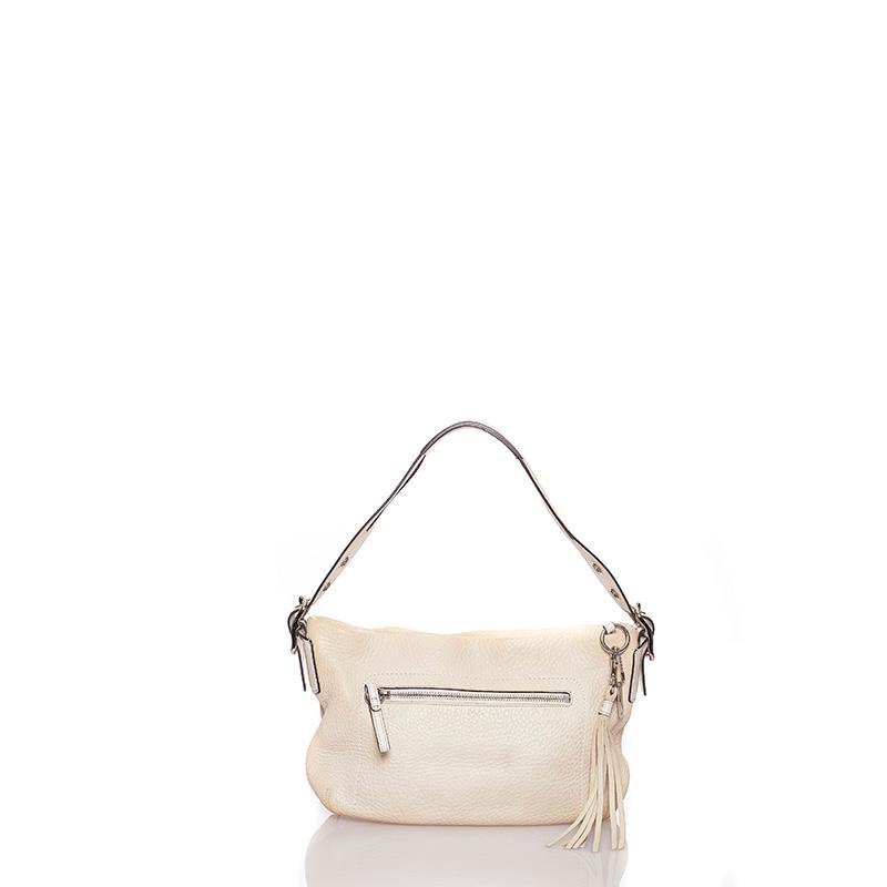 COACH（コーチ） 1429 アイボリー レザー ショルダーバッグ レディース