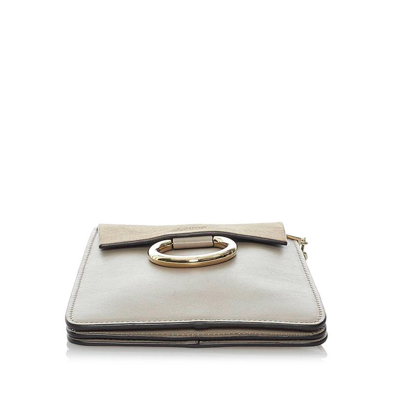 Chloe（クロエ） FAYE スモールブレスレットバッグ グレージュ 