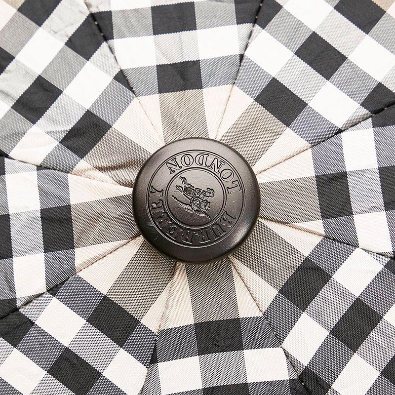 BURBERRY バーバリー ノバチェック 折り畳み傘 雨傘 ブラウン BURBERRY バーバリー ノバチェック 折り畳み傘 雨傘 ブラウン