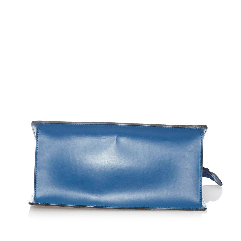 Louis Vuitton エピレザー ハンドバッグ 青　リビエラ Louis Vuitton エピレザー ハンドバッグ 青 リビエラ