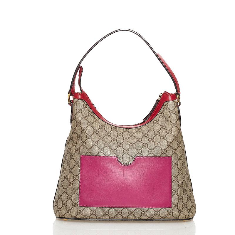 GUCCI（グッチ） GGスプリーム ホーボー ショルダーバッグ 414930