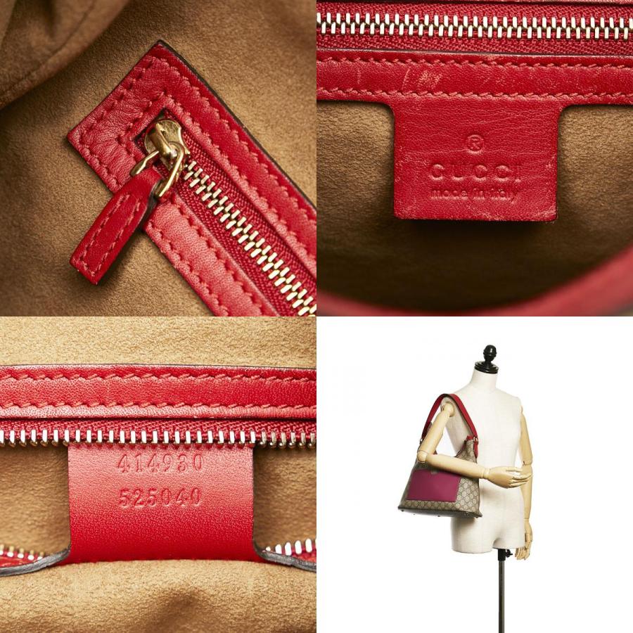 GUCCI（グッチ） GGスプリーム ホーボー ショルダーバッグ 414930