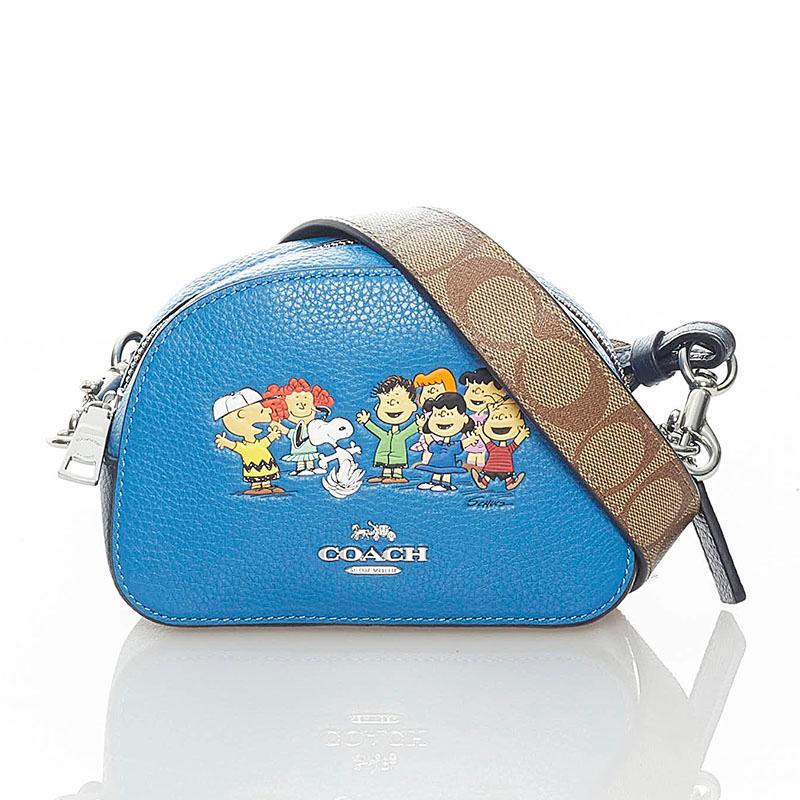 COACH コーチ セレナ × スヌーピー サッチェル 斜め掛け