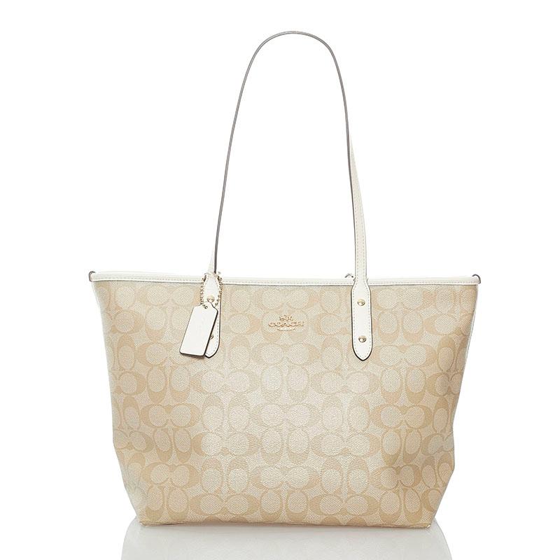 COACH コーチ シグネチャー トートバッグ ショルダーバッグ F58292 