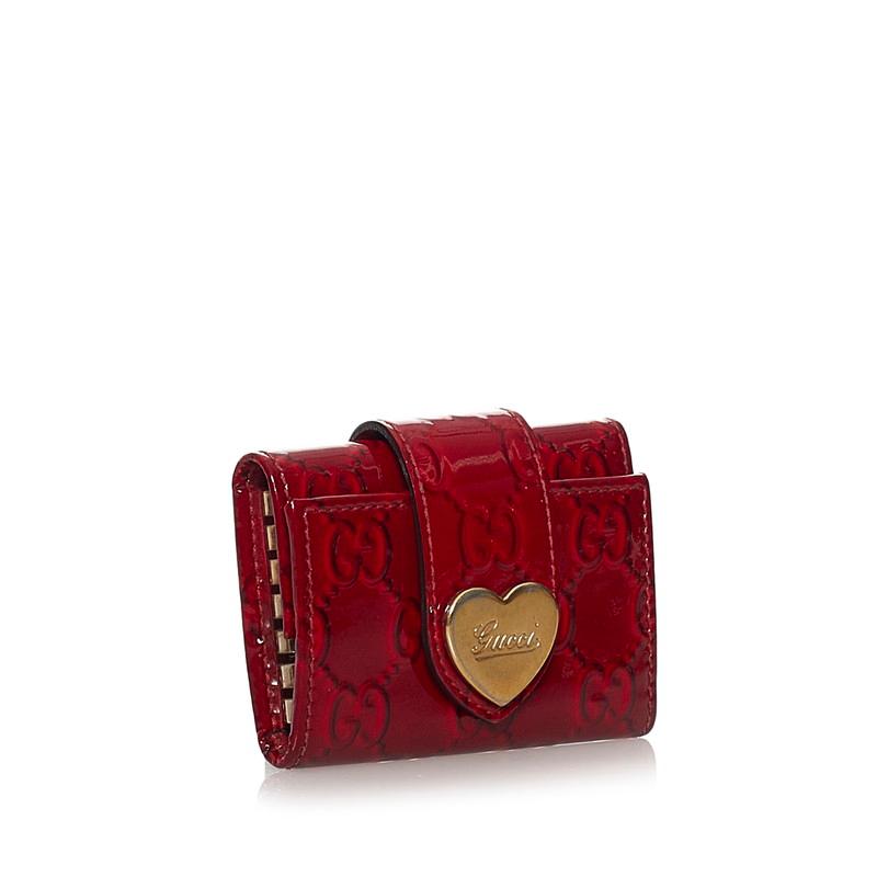 GUCCI グッチ グッチシマ ラブリーハート キーケース 203551 GUCCI グッチ グッチシマ ラブリーハート キーケース 203551