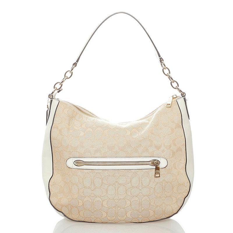 COACH（コーチ） シグネチャー ワンショルダーバッグ ベージュ