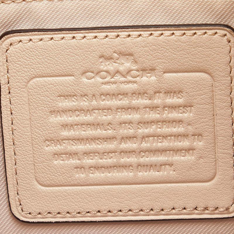 COACH（コーチ） シグネチャー ワンショルダーバッグ ベージュ