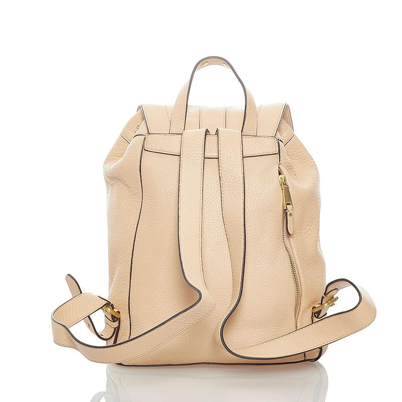 新品未使用COLE HAAN ベージュ リュック COLE HAAN コールハーン リュック バックパック ベージュ レザー