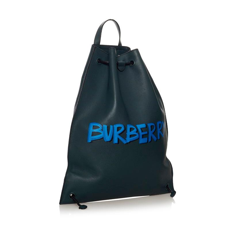 BURBERRY（バーバリー） ノバチェック グラフィティ ロゴ ハンドバッグ