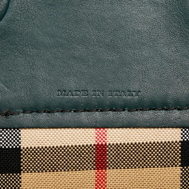 BURBERRY（バーバリー） ノバチェック グラフィティ ロゴ ハンドバッグ
