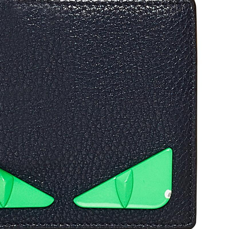 FENDI フェンディ バグズアイ モンスター 二つ折り財布 FENDI フェンディ バグズアイ モンスター 二つ折り財布