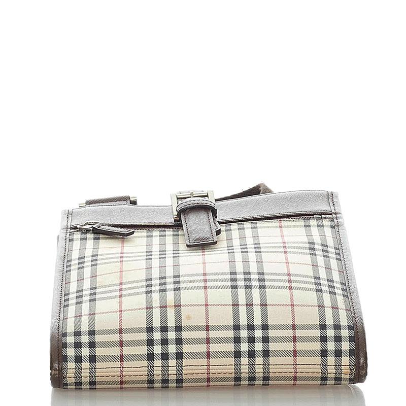 正規品 バーバリー ショルダーバッグ ノバチェック ベージュ キャンバス 鞄 BURBERRY（バーバリー） 斜め掛けショルダーバッグ ノバチェック