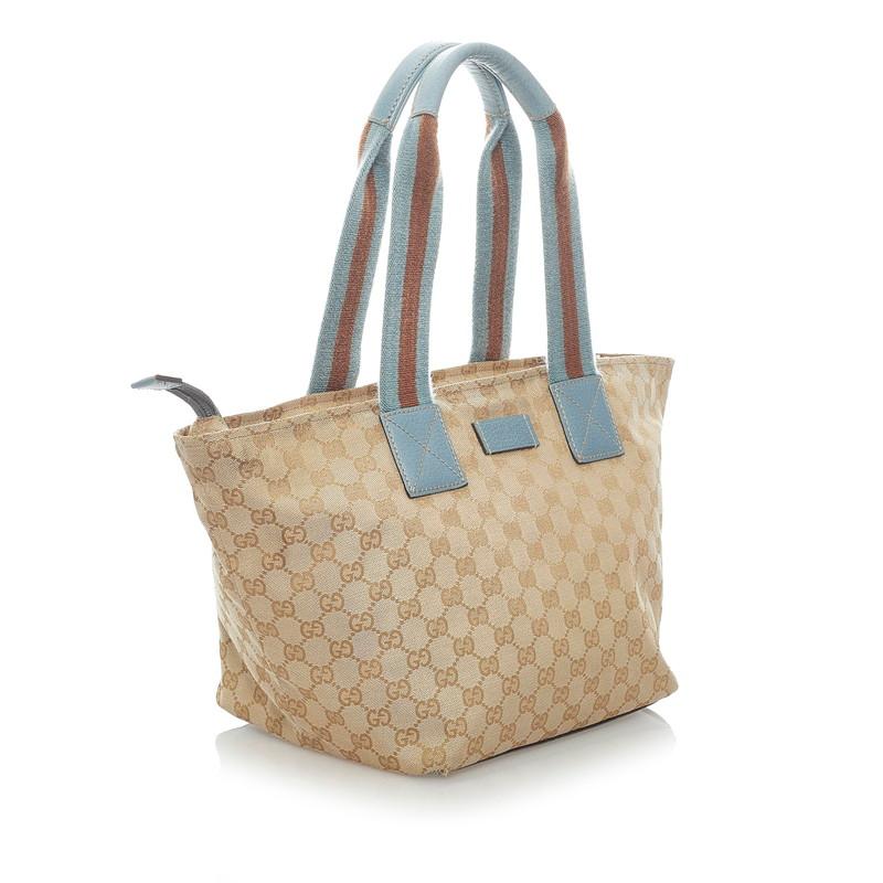 GUCCI グッチ GGキャンバス シェリーライン トートバッグ 131230