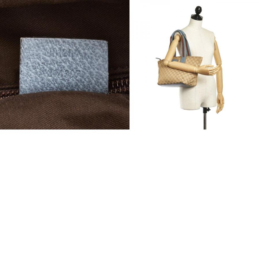 GUCCI（グッチ） GGキャンバス シェリーライン トートバッグ 131230