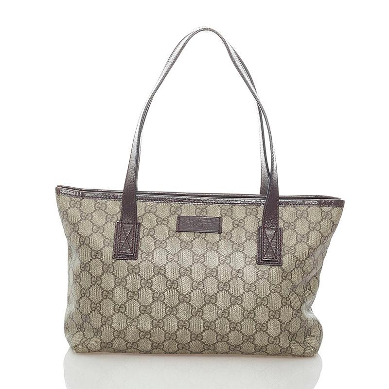 【中古美品】GUCCI グッチ　トートバッグ　GGスプリーム　131220 GUCCI グッチ/GGスプリーム トートバッグ/131220/グッチ/Bランク