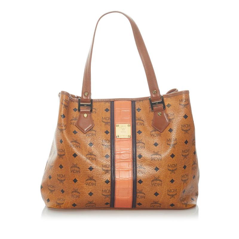 MCM エム シー ヴィセトス ロゴグラム ショルダーバッグ トートバッグ 