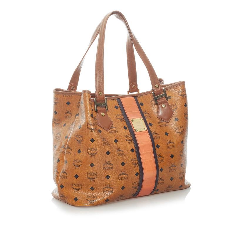 MCM ヴィセトス ブラウン トートバッグ MCM（エムシーエム