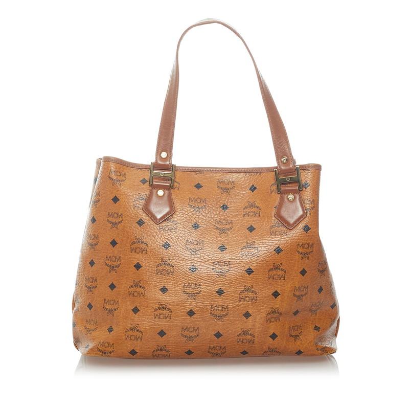 MCM エム シー ヴィセトス ロゴグラム ショルダーバッグ トートバッグ 