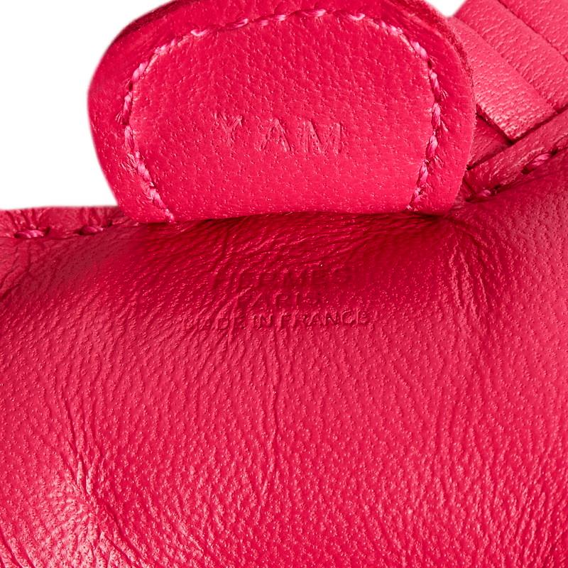 未使用 HERMES エルメス ロデオ チャーム PM ローズメキシコ HERMES エルメス ロデオチャームPM 馬 バッグチャーム ローズ