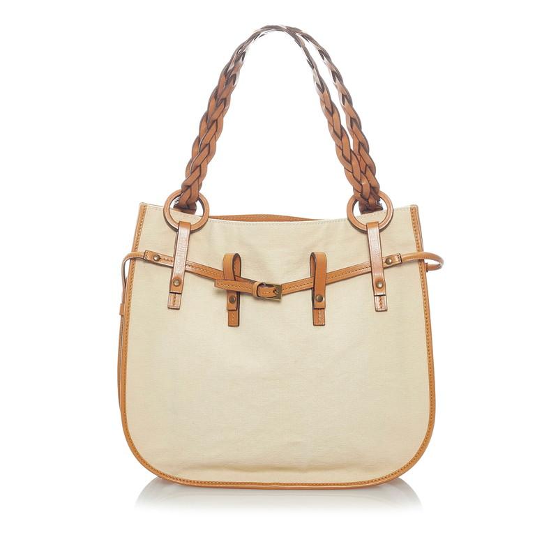 GUCCI グッチ ワンショルダーバッグ 110295 ベージュ キャンバス