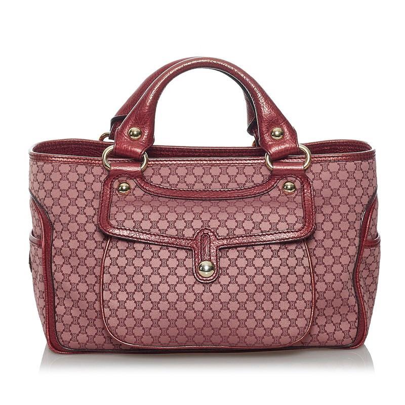【値下げ⭐️中古】セリーヌ　CELINE ブギーバッグ　パリマカダム　ハンドバッグ CELINE セリーヌ パリマカダム ショルダーバッグ ハンドバッグ