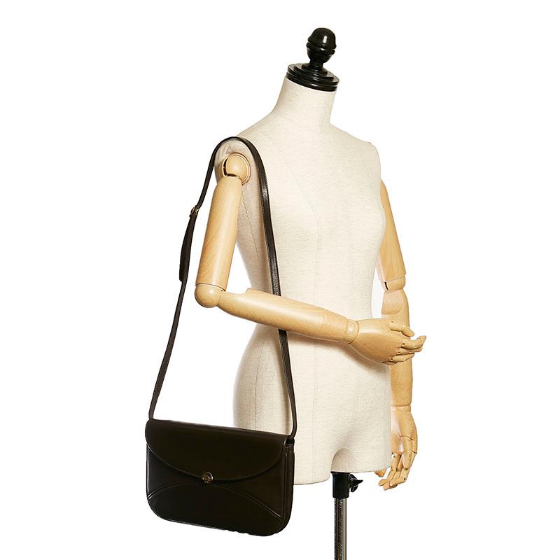 バリー 斜め掛け ショルダーバッグ クラッチバッグ 2WAY ブラウン