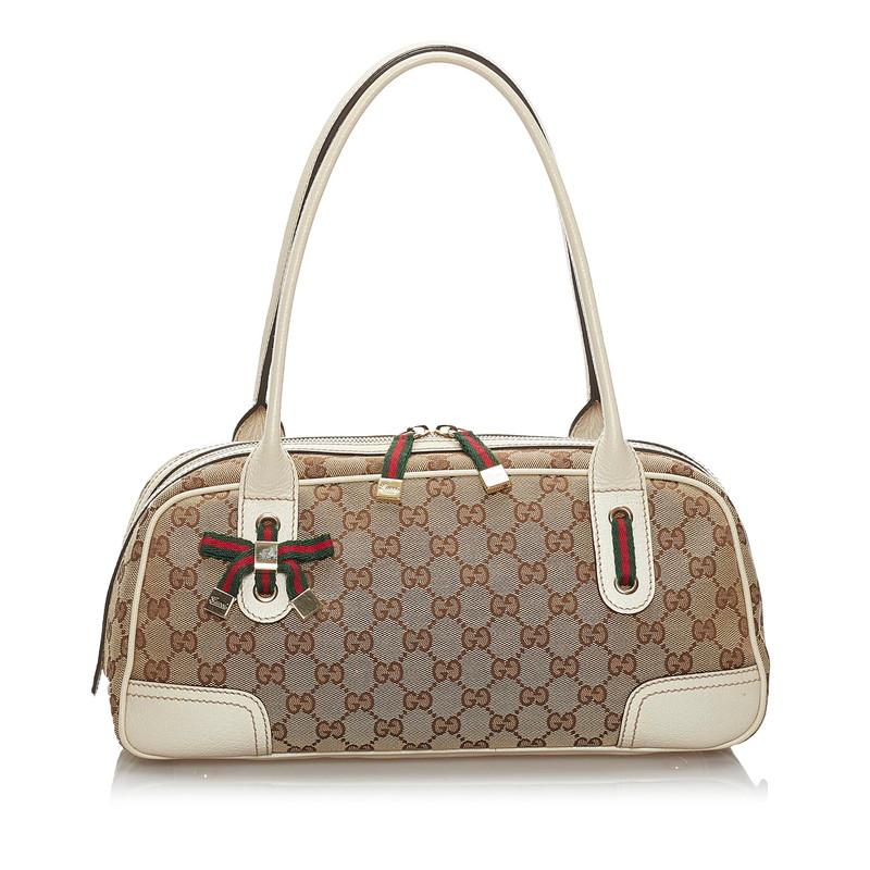 GUCCI グッチ GGキャンバス シェリーライン プリンシー