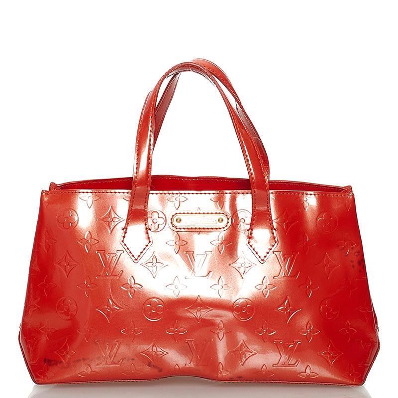 LOUIS VUITTON ルイ ヴィトン モノグラム ヴェルニ ウィルシャー