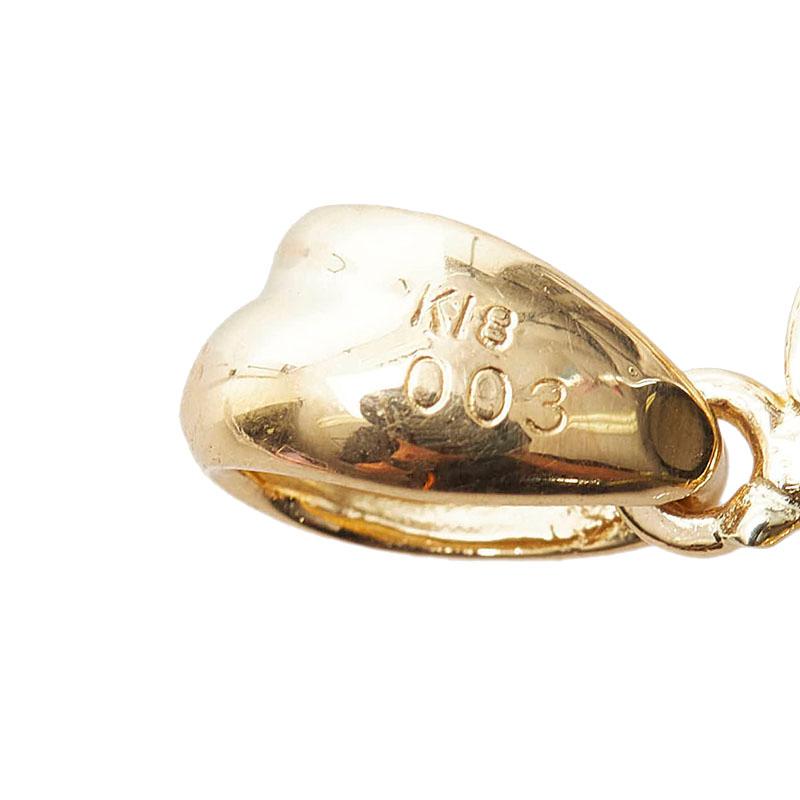 K21.6 ゴールド K18YG イエローゴールド ダイヤ0.03ct 20フラン金貨 ペンダントトップ レディース 中古|ginzaparis2|03