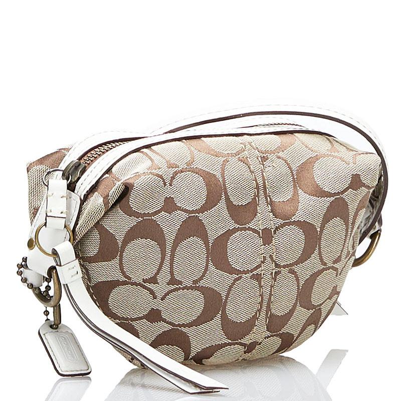COACH（コーチ） シグネチャー 斜め掛け ショルダーバッグ 10840