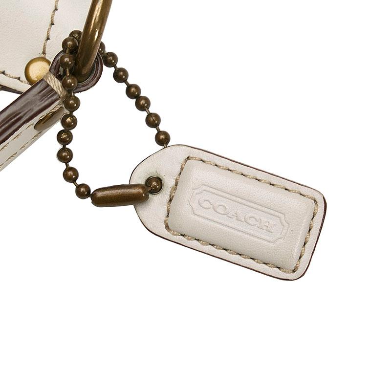 COACH コーチ シグネチャー ブラウン ベージュ ホワイト C0968-F07077 ショルダーバッグ メッセンジャーバッグ レディース 600275 【中古】 COACH（コーチ） 並行輸入 ショルダーバッグ シグネチャー キャンバス