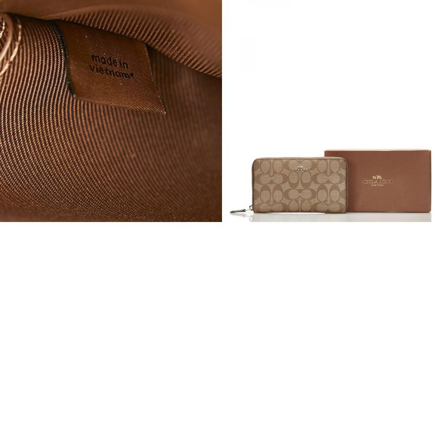 COACH コーチ シグネチャー ラウンドファスナー 長財布 F76579