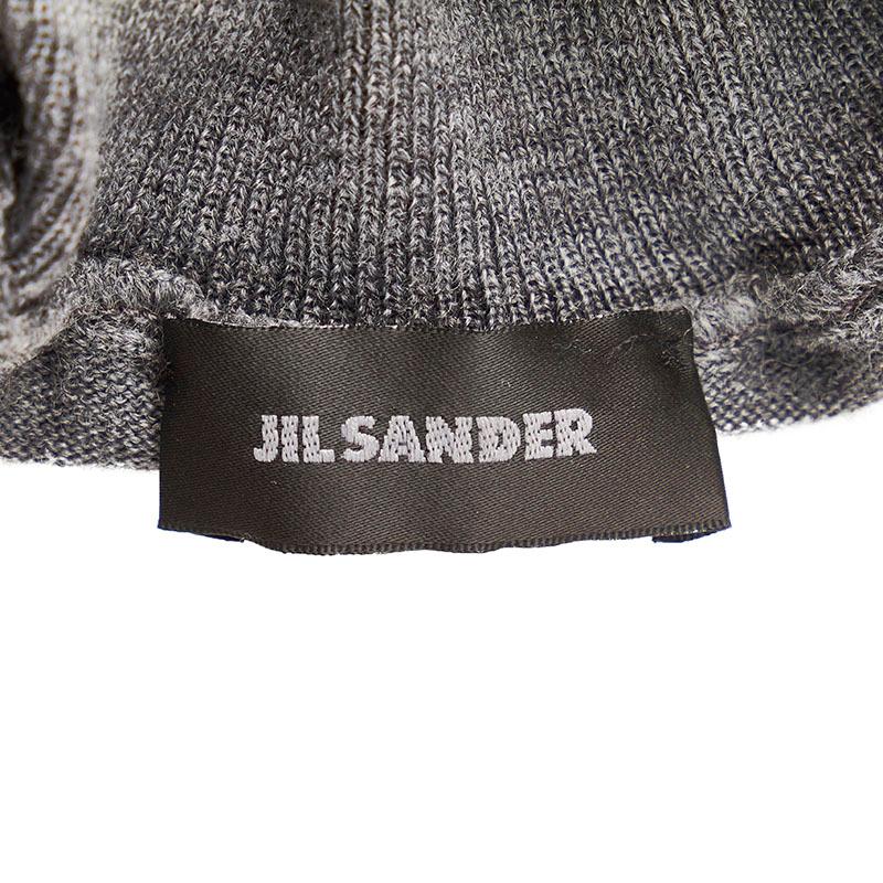 JIL SANDER（ジルサンダー） タートルネック 薄手 ニット グレー 