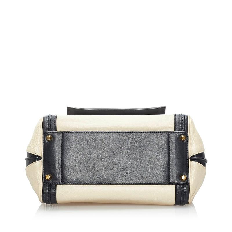 クロエ Alice ハンド ショルダー 2way バッグ 革 グレー×ブラック Chloe クロエ ハンドバッグ リトル アリス ALICE 2WAY