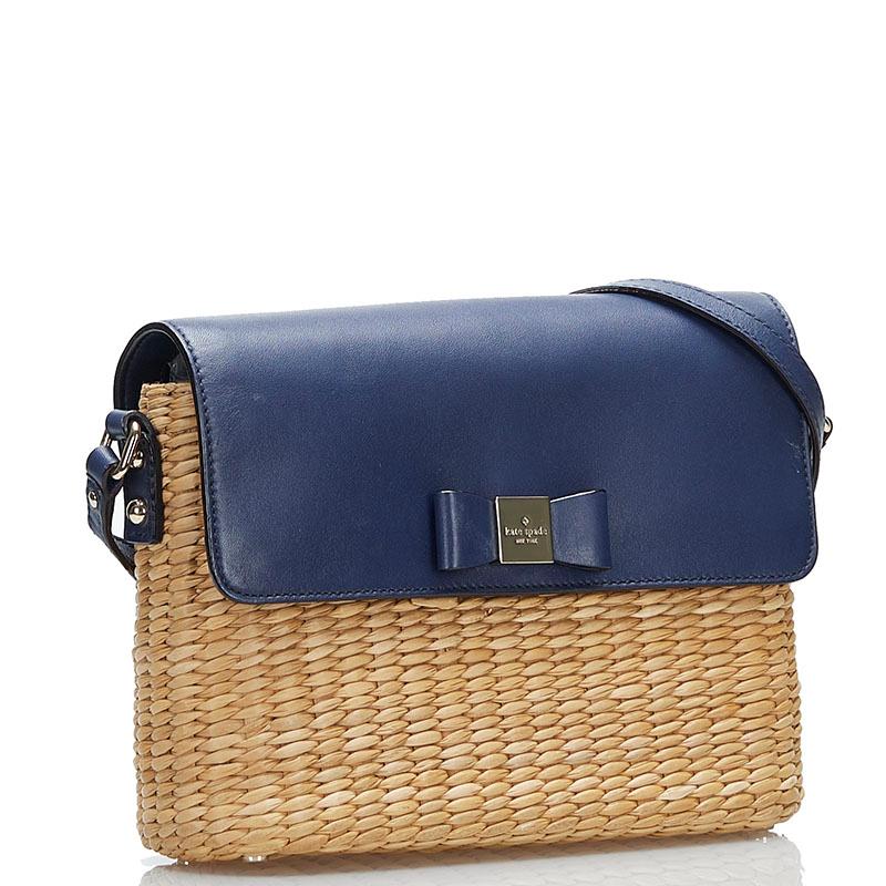 ケイトスペード　リボンショルダーカゴバック kate spade NEW YORK ケイトスペード リボン 斜め掛け
