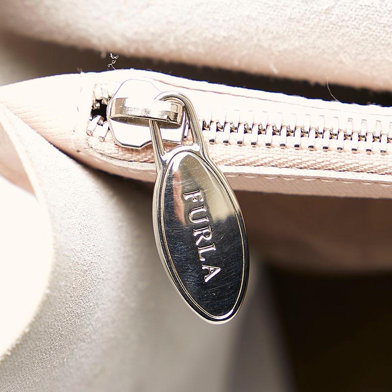 FURLA フルラ ハンドバッグ ピンク レザー レディース Furla 【中古 