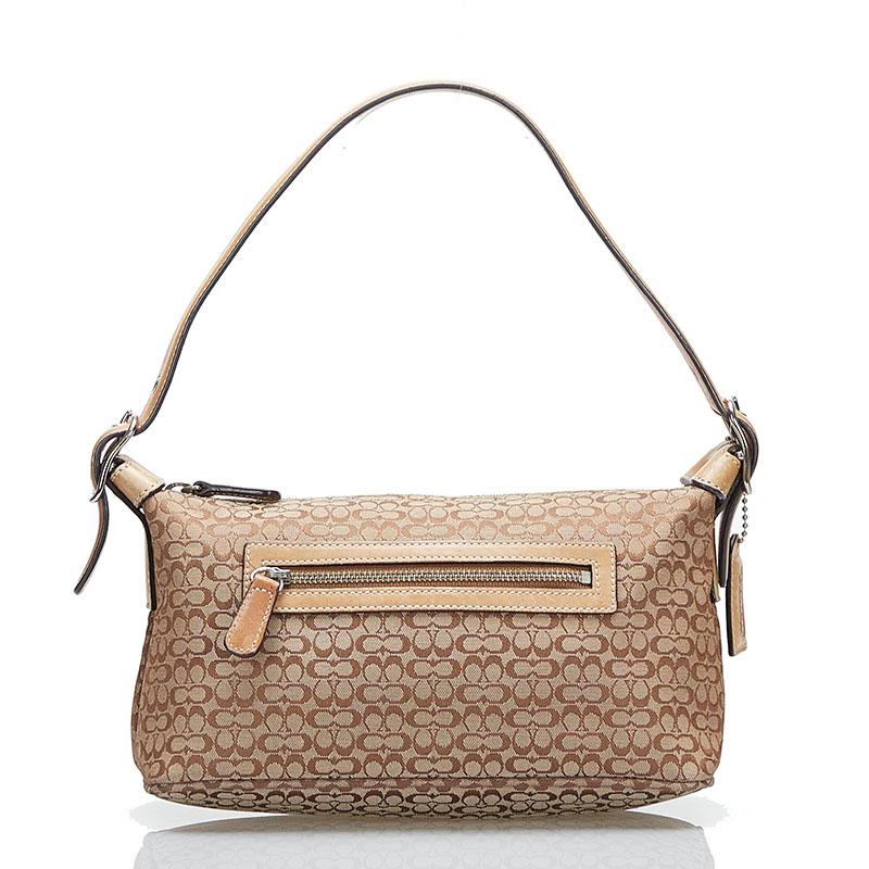 COACH（コーチ） シグネチャー ミニ ショルダーバッグ 6332 ベージュ 