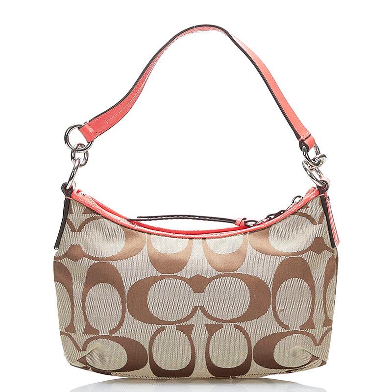 コーチ シグネチャー ハンドバッグ ショルダーバッグ 2WAY F23544