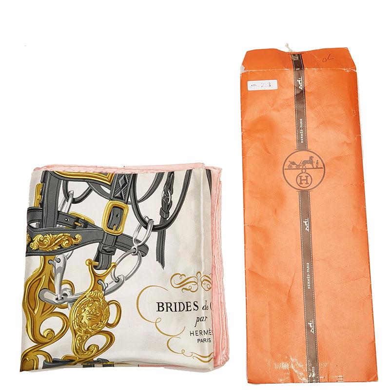 HERMES（エルメス） カレ90 BRIDES de GALA 式典用馬勒 スカーフ