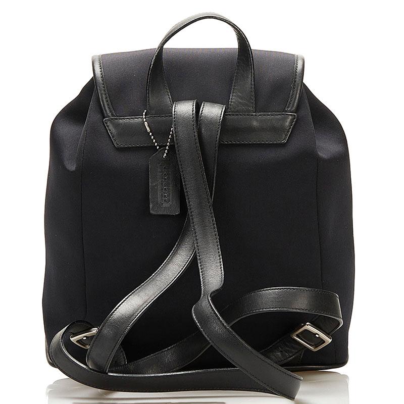 COACH コーチ 巾着 リュック バックパック 6205 ブラック COACH コーチ 巾着 リュック バックパック 6205 ブラック