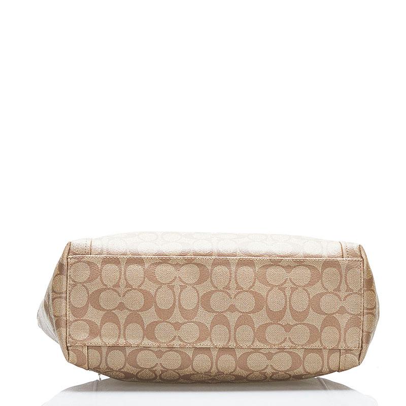 COACH（コーチ） シグネチャー トートバッグ ショルダーバッグ F33998