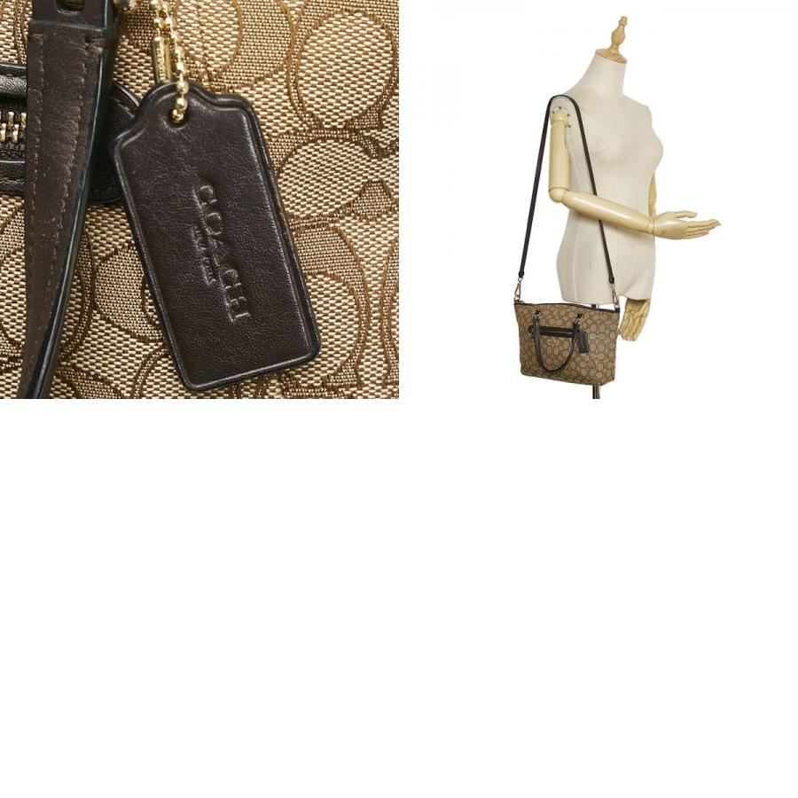 COACH（コーチ） シグネチャー ハンドバッグ ショルダーバッグ 2WAY